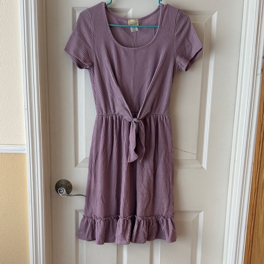 Caution To The Wind Purple Dress